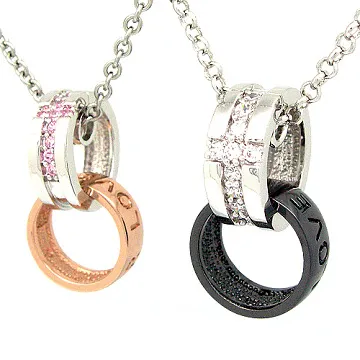 Charme 愛情拼圖 316L鋼 時尚情人對鍊 歷史價格詳細信息