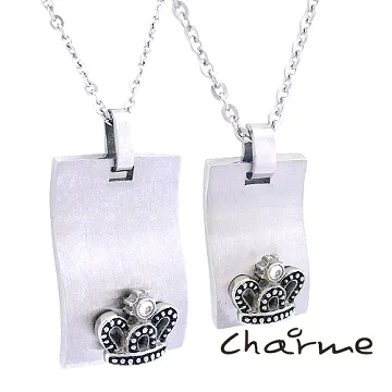 【Charme】316L鋼 愛情焦點 時尚情人對鍊 歷史價格詳細信息