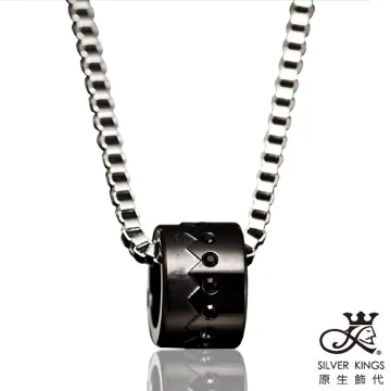 原生飾代SilverKings-加冕-316L白鋼項鍊-黑 歷史價格詳細信息