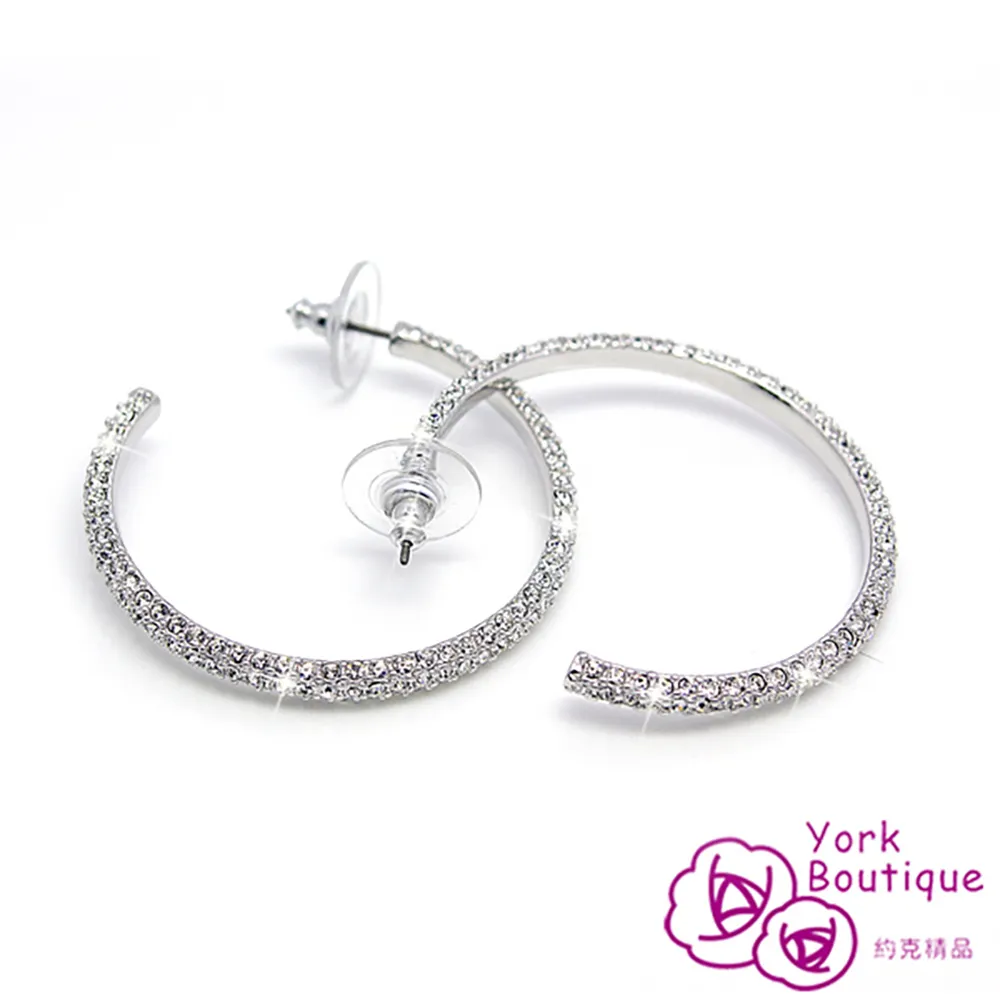 【約克精品】婉約施華洛世奇元素晶鑽包銠金項鍊(SGS認證) 歷史價格詳細信息