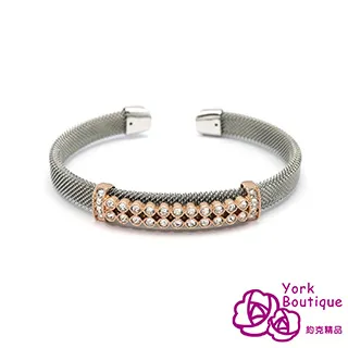 【約克精品】奢華滿星施華洛元素晶鑽包銠金手鐲(SGS認證) 歷史價格詳細信息