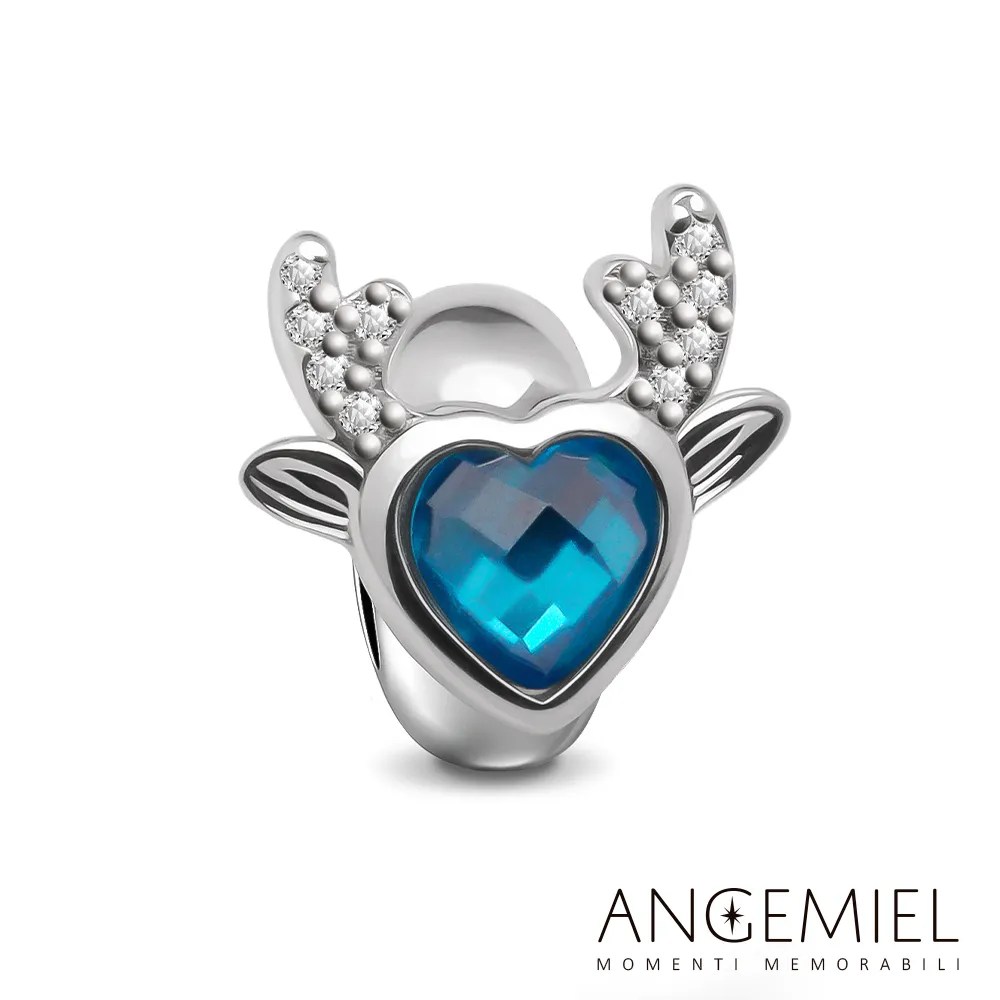 Angemiel安婕米 925純銀珠飾 夜空麋鹿 固定珠 歷史價格詳細信息