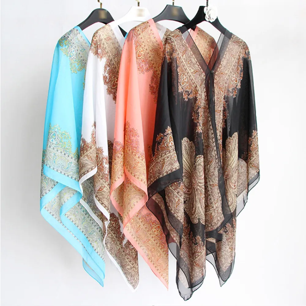 雪紡披肩 絲巾-夏季薄款兔子印花女圍巾2色73hw24[獨家進口][米蘭精品] 歷史價格詳細信息