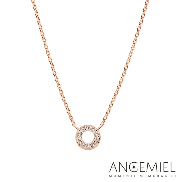 Angemiel 安婕米 Fortuna 鑽石項鍊 璀璨 7分 金色 歷史價格詳細信息