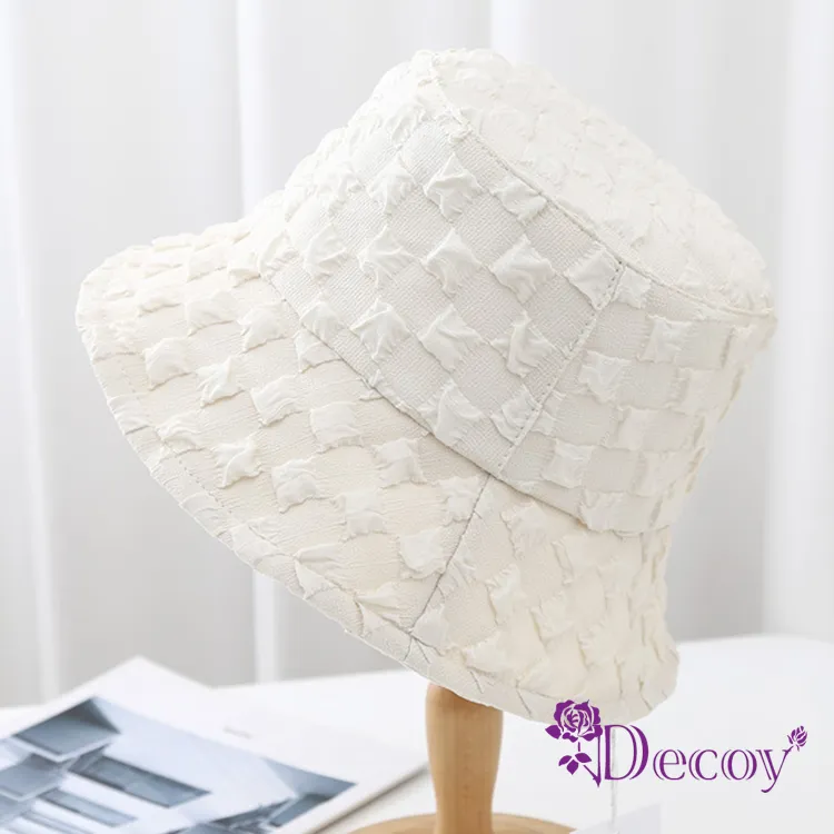 菱形格漁夫帽子女韓版秋冬保暖加厚盆帽高級感顯臉小百搭素顏神器 歷史價格詳細信息