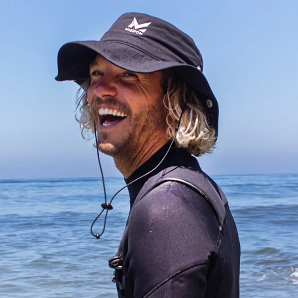 漁夫帽MISSION UV遮陽帽男士防紫外線遮臉夏漁夫帽釣魚帽戶外太陽防曬帽 歷史價格詳細信息