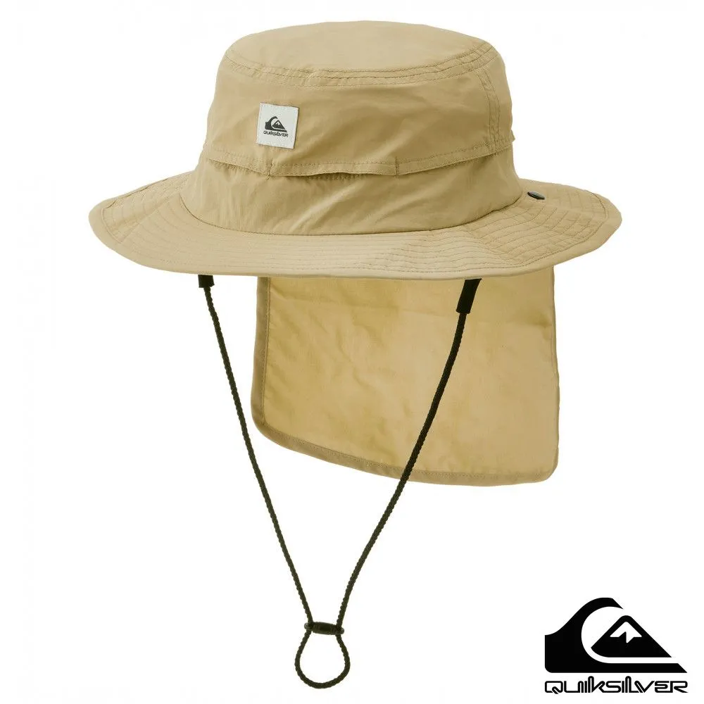 QUIKSILVER - UV WATER HAT PRT 男款 戶外運動帽 漁夫帽 遮陽帽 軍綠 歷史價格詳細信息