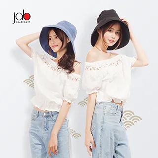 JAB 純色優雅寬大帽檐防曬漁夫帽(丈青) 歷史價格詳細信息