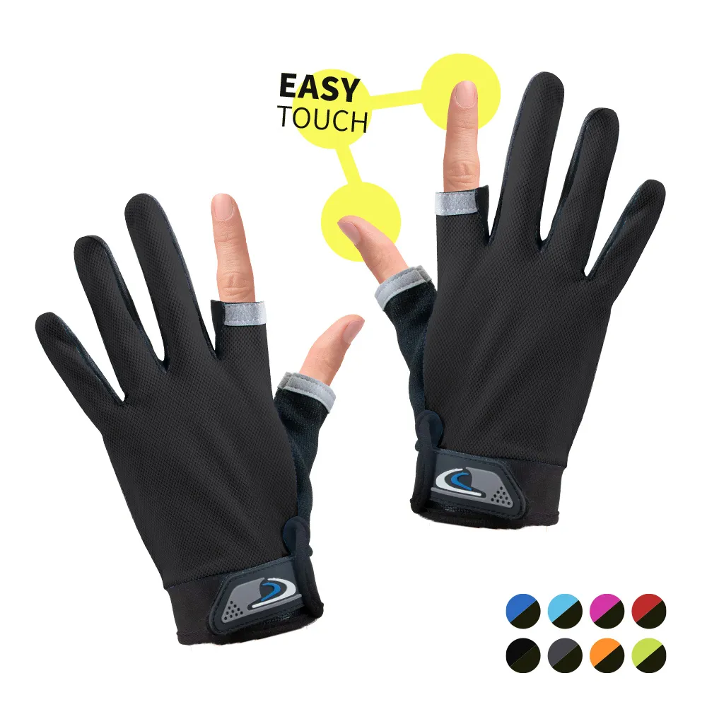 《戶外機能》運動騎行手套 機車手套 自行車 登山 防曬 降溫 透氣 - 天藍 歷史價格詳細信息