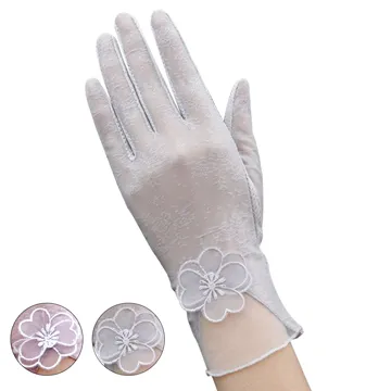 【幸福揚邑】防曬觸控手套冰絲涼感止滑透氣輕薄騎車開車-桐花-粉 歷史價格詳細信息