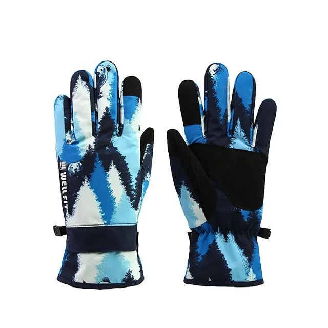 【WELL FIT】輕量防水保暖手套-藍色-WF09086 歷史價格詳細信息