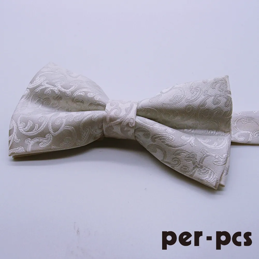 【per-pcs】紳士品味圖騰蝴蠂結領結_銀灰(005-29) 歷史價格詳細信息