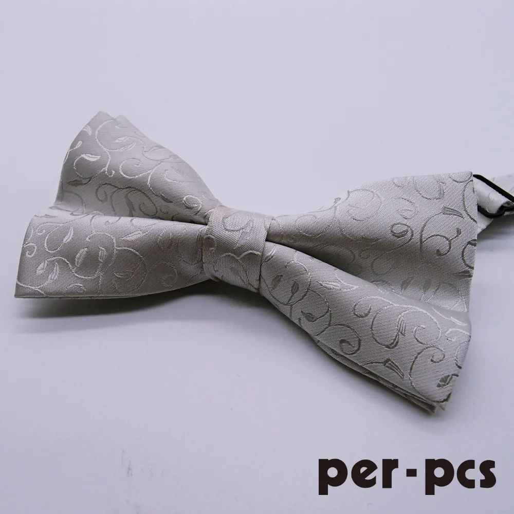 【per-pcs】紳士品味圖騰蝴蠂結領結_銀灰(005-29) 價格比較,價格查詢,歷史價格詳細信息