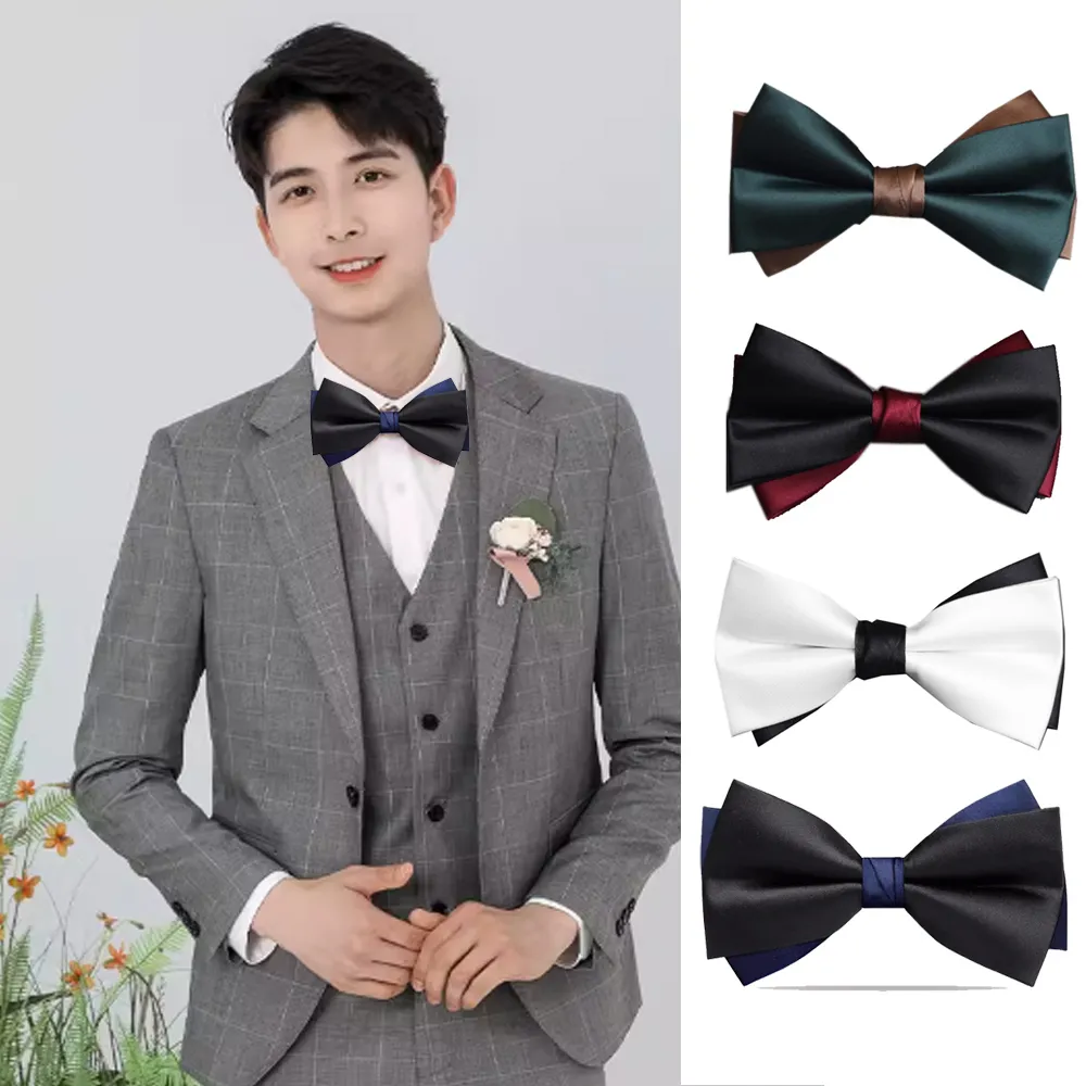 Laifuu.領結扭力新郎主持結婚表演糾糾手工製 歷史價格詳細信息