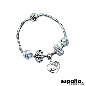 Espana伊潘娜 湛藍海洋 925純銀串珠+琉璃 歷史價格詳細信息