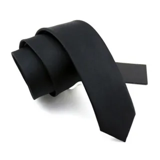 【拉福】極細3.5cm黑色超窄版領帶手打領帶 (黑) 歷史價格詳細信息