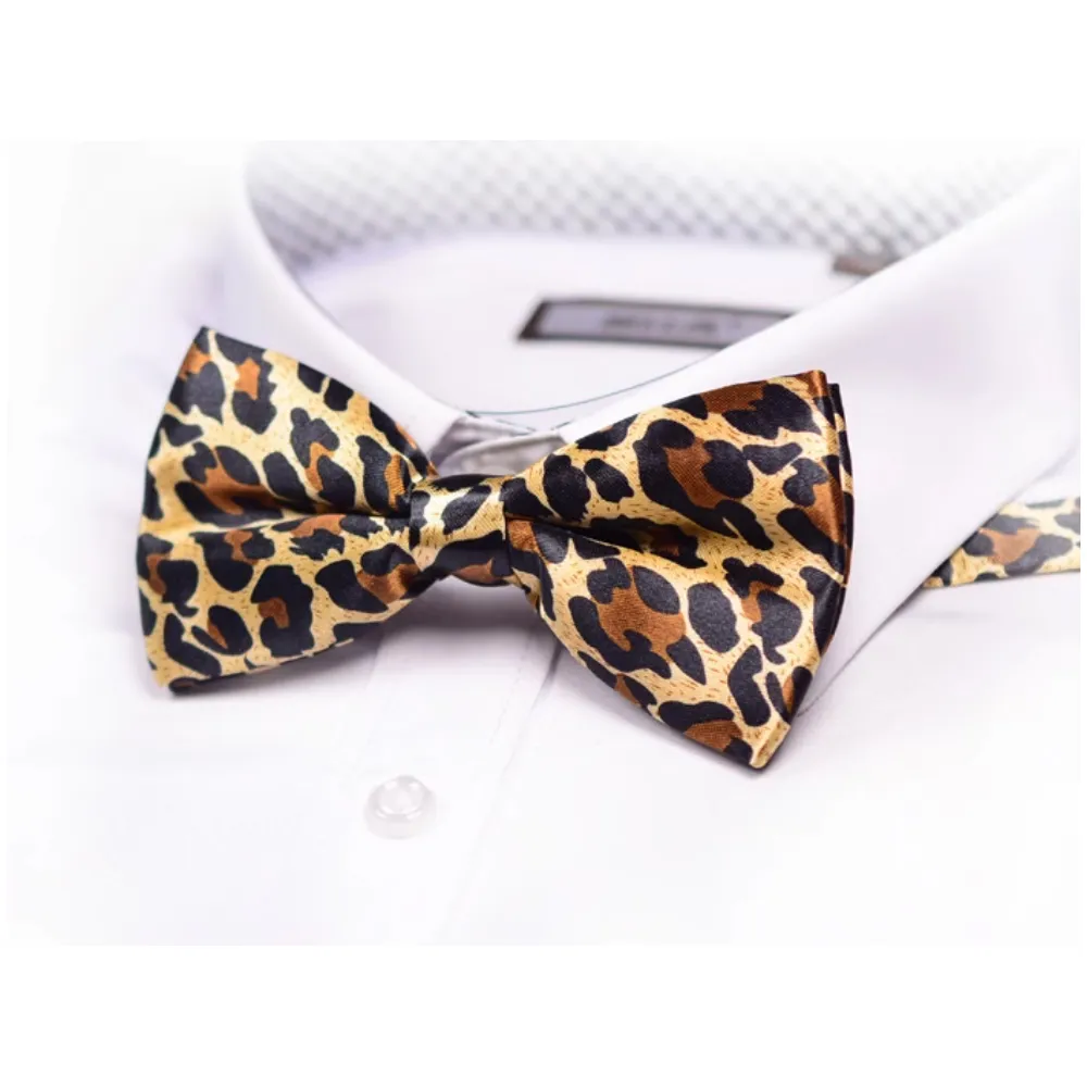 【拉福】豹紋領結派對領結結婚領結糾糾 (兒童豹紋) 歷史價格詳細信息