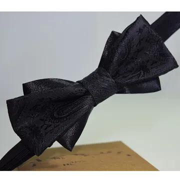 【拉福】雙色亮面領結結婚領結糾糾 (前銀後黑) 歷史價格詳細信息