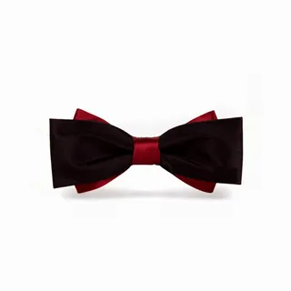 【拉福】金屬銀絲點點領結新郎結婚領結糾糾(兒童) 歷史價格詳細信息