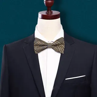 【拉福】格子領結新郎結婚領結糾糾 (藍格) 歷史價格詳細信息