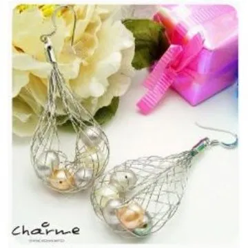 珍珠林~網住真情珍珠手鍊~3.4.6MM珍珠搭配琥珀色晶鑽#740+8 歷史價格詳細信息