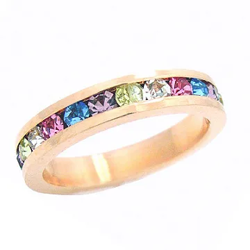 【Charme】 開運系~小蝴蝶結垂粉色水晶~玫瑰金 戒指 歷史價格詳細信息