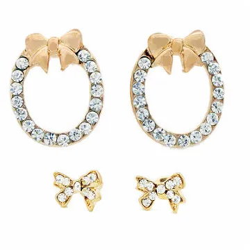 【Charme】  圈圈黑白水晶 耳環 歷史價格詳細信息