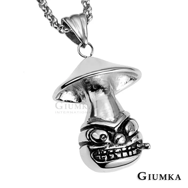 GIUMKA 小惡魔戀人白鋼情侶項鍊 MN01124 歷史價格詳細信息