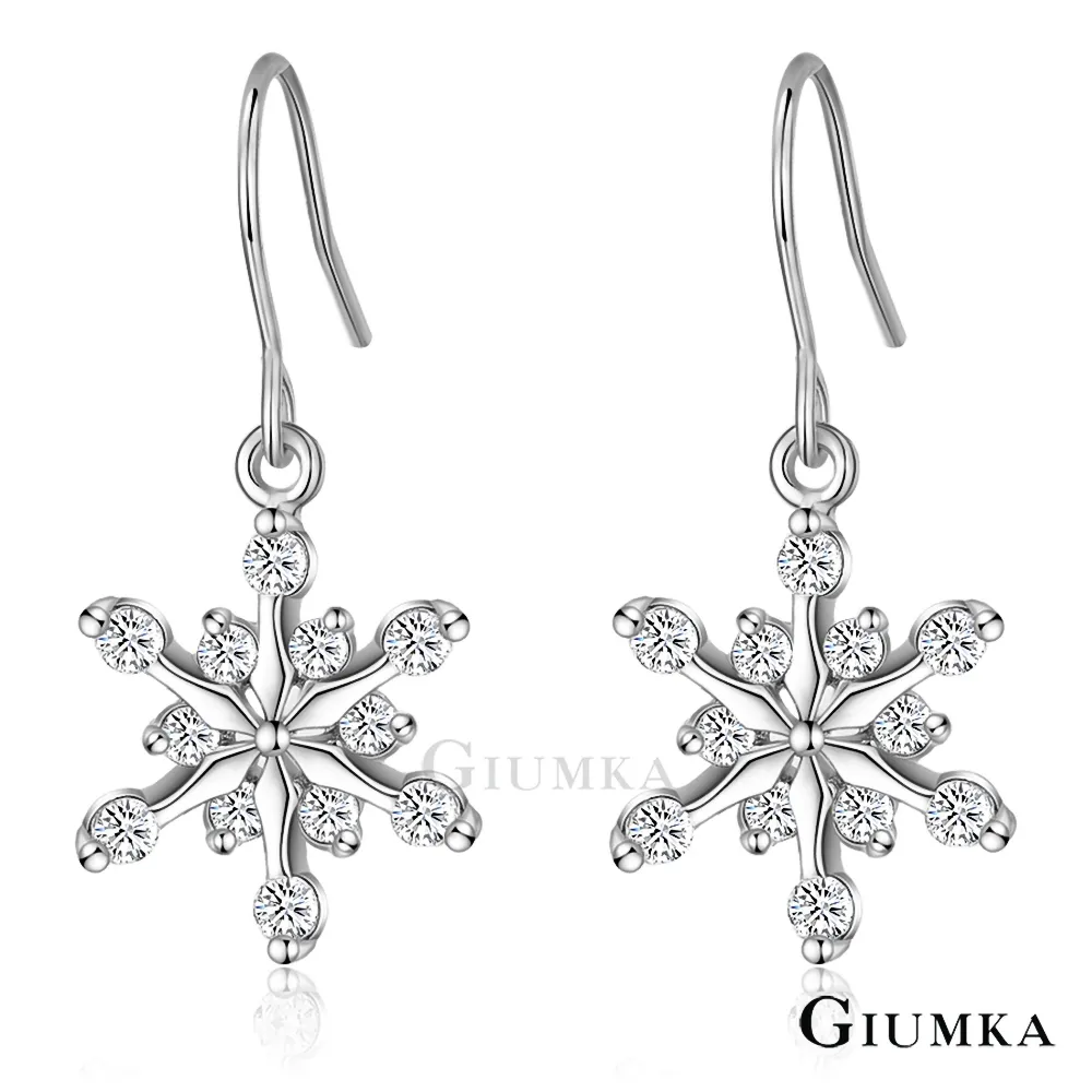 【GIUMKA】銀色優雅氣息耳環 (粉色) MF602-4 歷史價格詳細信息