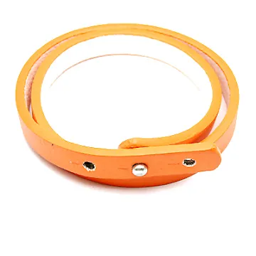 【Charme】時尚百搭雙層皮手鍊 明亮黃 歷史價格詳細信息