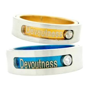 【Charme】316L鋼  真摯愛戀 茶鋼時尚女戒款 歷史價格詳細信息