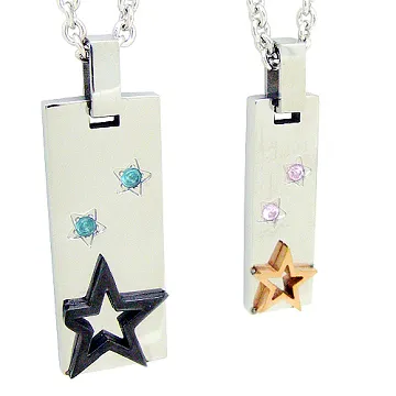 【Charme】316L鋼 星座物語 時尚情人對鍊 歷史價格詳細信息