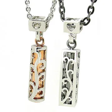 【Charme】魚 白k飾時尚情人對鍊款 歷史價格詳細信息