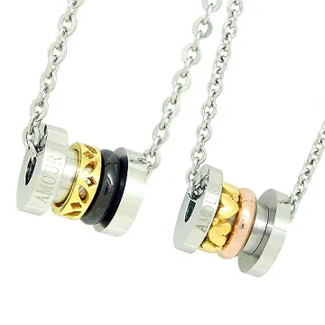 Charme 316L鋼 時尚情人手對鍊[GS717] 歷史價格詳細信息