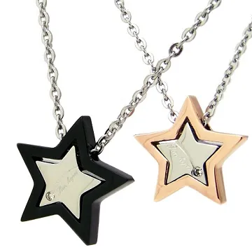 Charme 316L鋼 愛是Love 時尚情人對鍊 歷史價格詳細信息