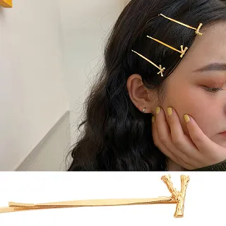 Charme 韓國流行 百搭金屬字母一字夾側邊夾 字母A 歷史價格詳細信息