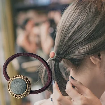 Charme 韓國進口復古造型花朵蝴蝶結造型髮夾 歷史價格詳細信息