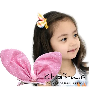 Charme 韓國流行 可愛蜜蜂造型 髮夾 粉色 歷史價格詳細信息