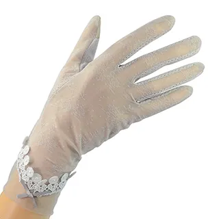 【幸福揚邑】防曬觸控手套冰絲涼感止滑透氣輕薄騎車開車-桐花-粉 歷史價格詳細信息