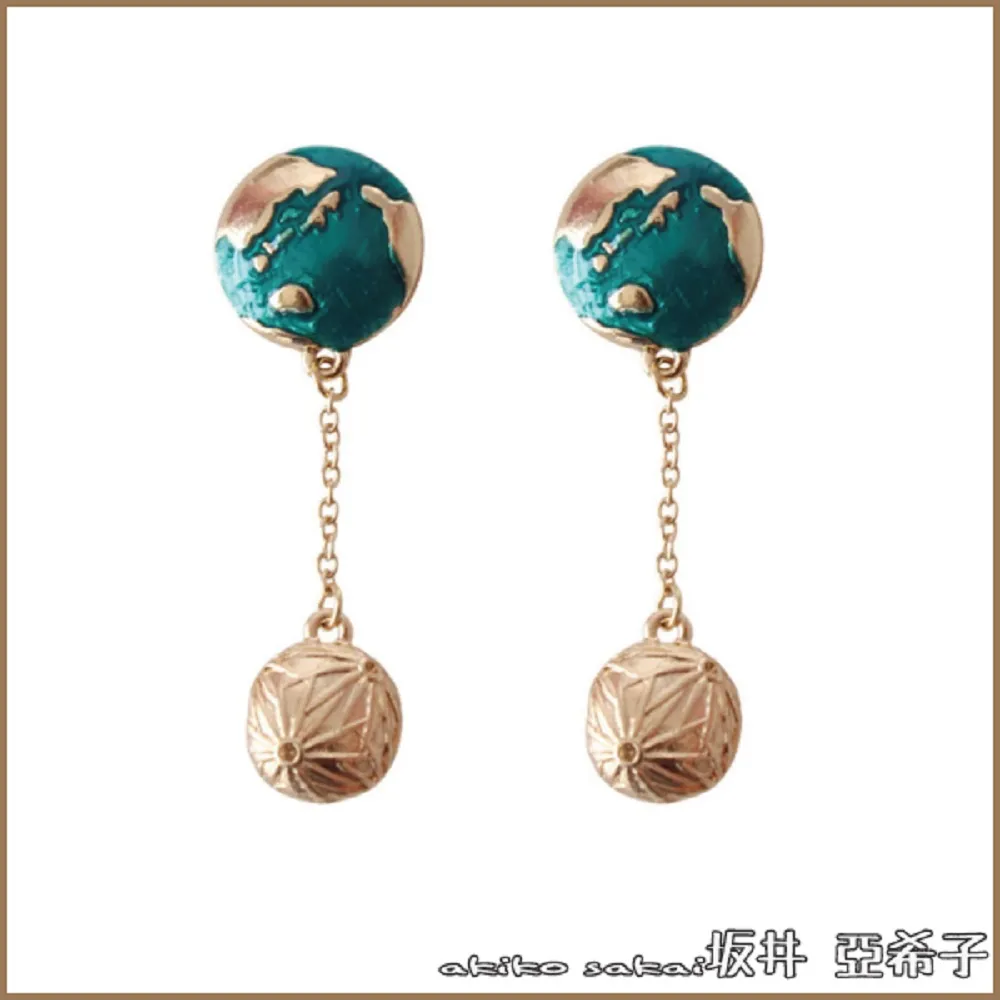 『坂井．亞希子』宇宙惑星系列雙面星球耳環 歷史價格詳細信息