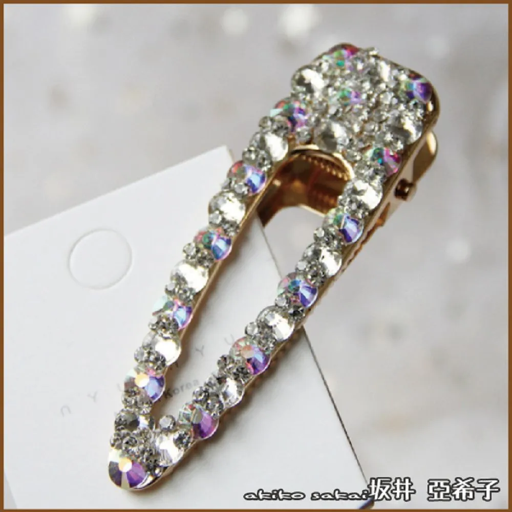 造型壓夾彩滴鑽人魚尾巴-金 歷史價格詳細信息