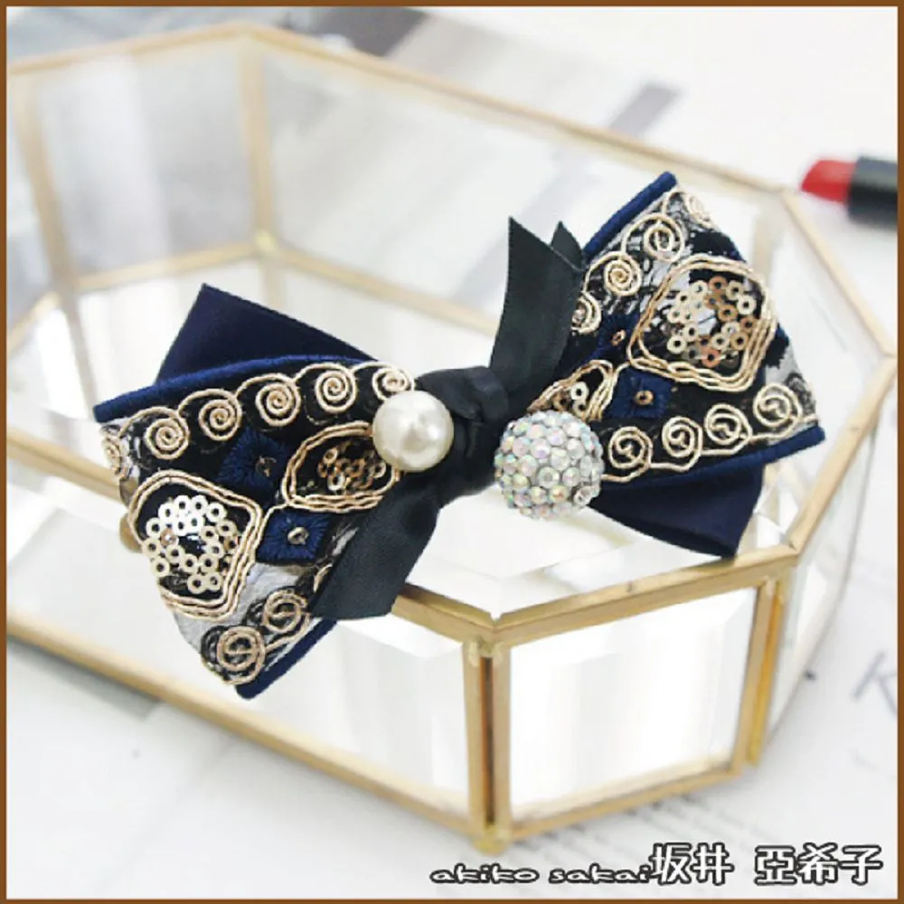 『坂井．亞希子』華麗星空鑲鑽鴨嘴夾 歷史價格詳細信息