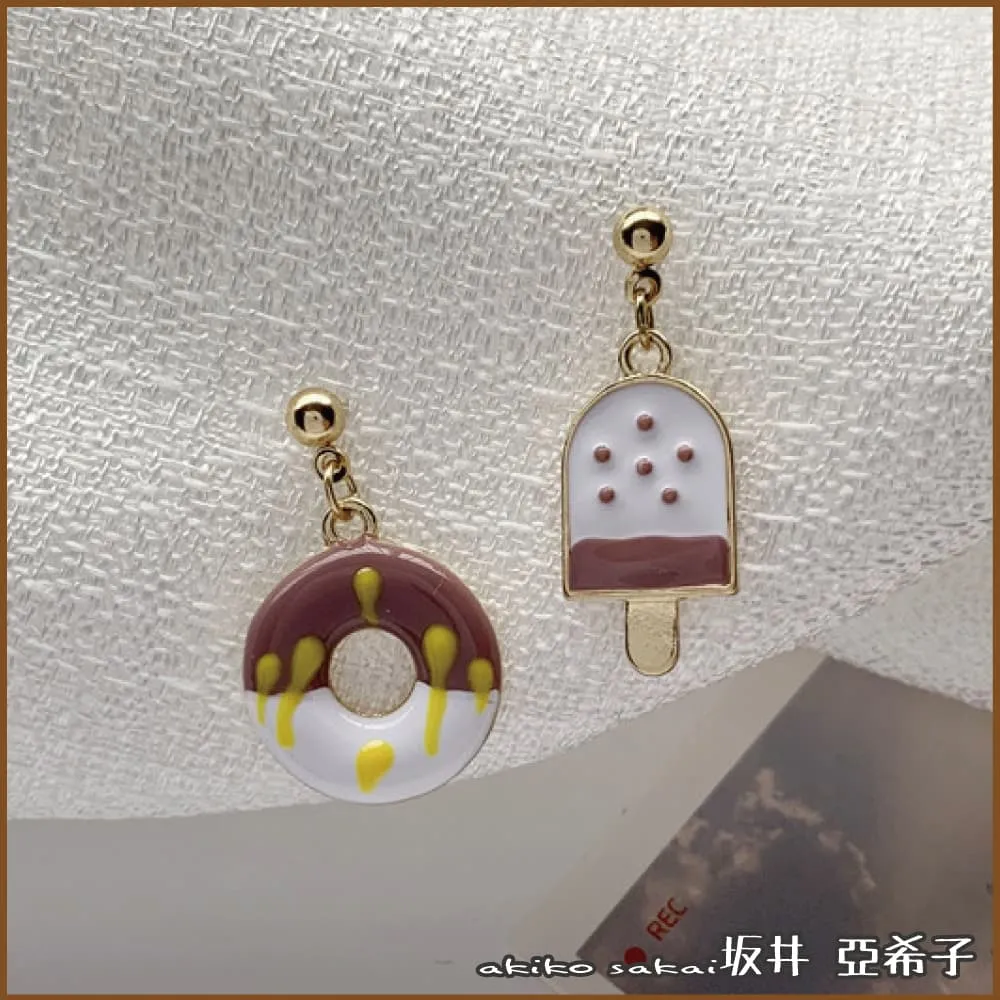 『坂井．亞希子』925銀針冬季感溫暖絨毛圓圈耳環 歷史價格詳細信息