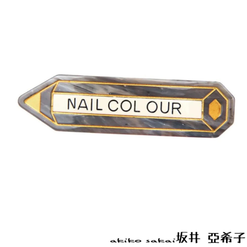 『坂井．亞希子』大號蝴蝶結手工描線髮夾 歷史價格詳細信息