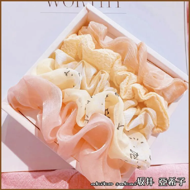 『坂井.亞希子』日系氣質網紗蝴蝶結造型髮圈 歷史價格詳細信息