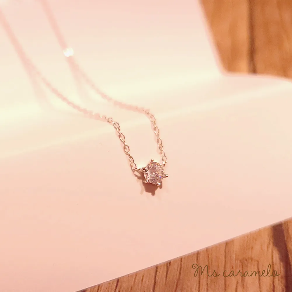 【焦糖小姐 Ms caramelo】925純銀 六爪鋯石流蘇耳環 歷史價格詳細信息