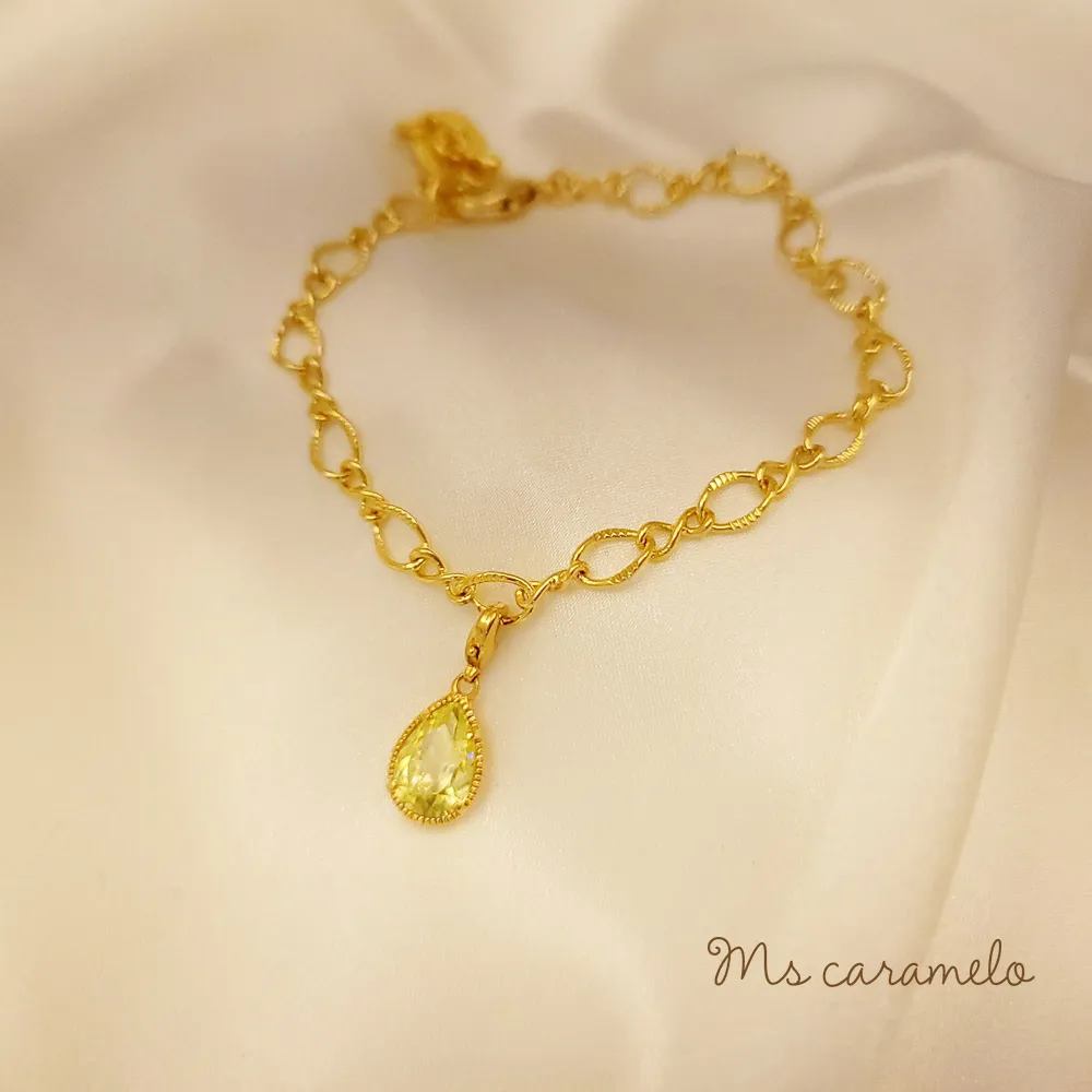 【焦糖小姐 Ms caramelo】紅石榴石手鍊 306不鏽鋼 Stainless steel 歷史價格詳細信息