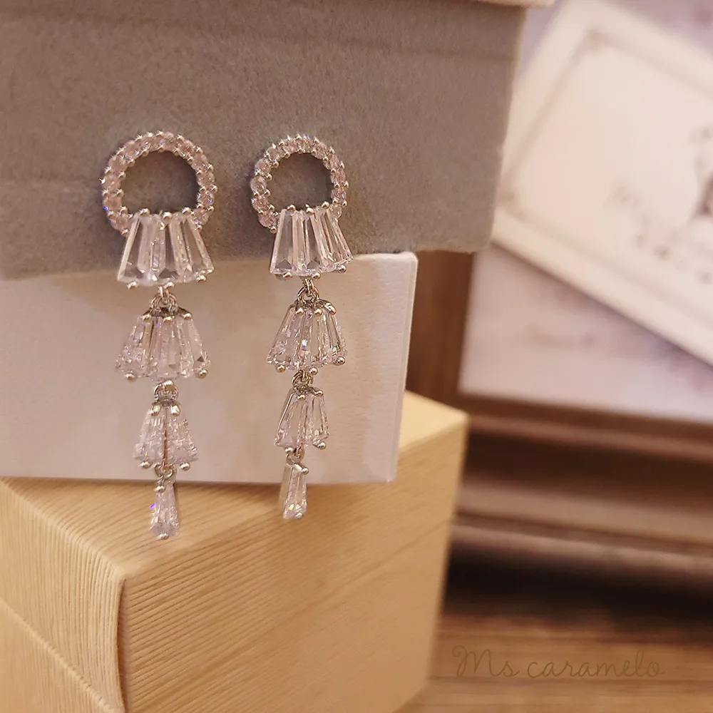 【焦糖小姐 Ms caramelo】 夾式 貝珠+鋯石耳環 歷史價格詳細信息