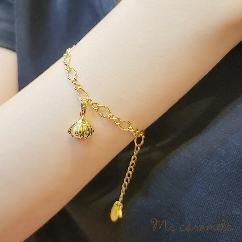 【焦糖小姐 Ms caramelo】為你帶來好運氣 綠水晶項鍊 青水晶項鍊 (K黃款) 歷史價格詳細信息