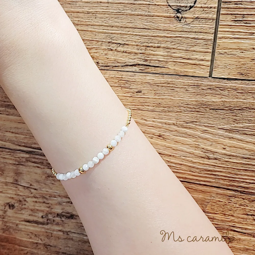 【焦糖小姐 Ms caramelo】 石榴石 草莓晶 水晶手鍊 歷史價格詳細信息